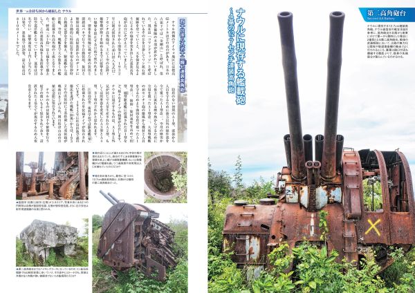 他では見られない！往時の姿をとどめる日本軍兵器が満載 『艦砲と戦車